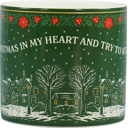 Ceramic Pot (10cm) - A Christmas Carol