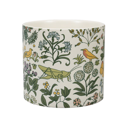 Ceramic Pot (10cm) - ACS Voysey (Apothecary's Garden)