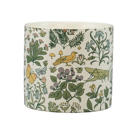 Ceramic Pot (10cm) - ACS Voysey (Apothecary's Garden)