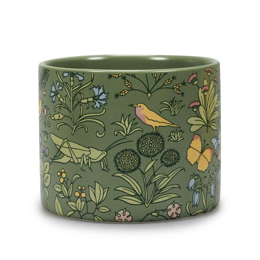 Ceramic Pot (6cm) - ACS Voysey (Apothecary's Garden)