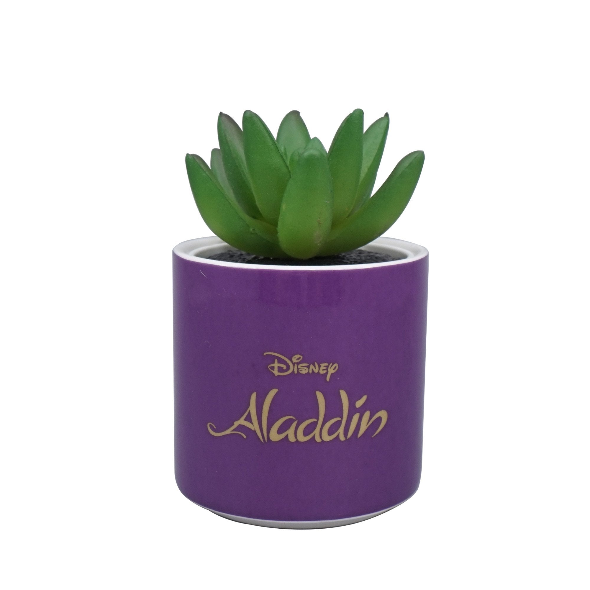 Plant Pot Faux Boxed (6.5cm) - Disney Aladdin (purple)