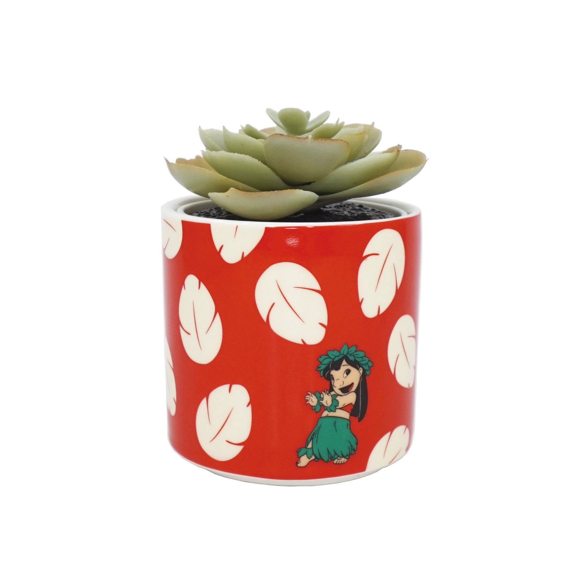 Plant Pot Faux Boxed (6.5cm) - Disney Lilo & Stitch