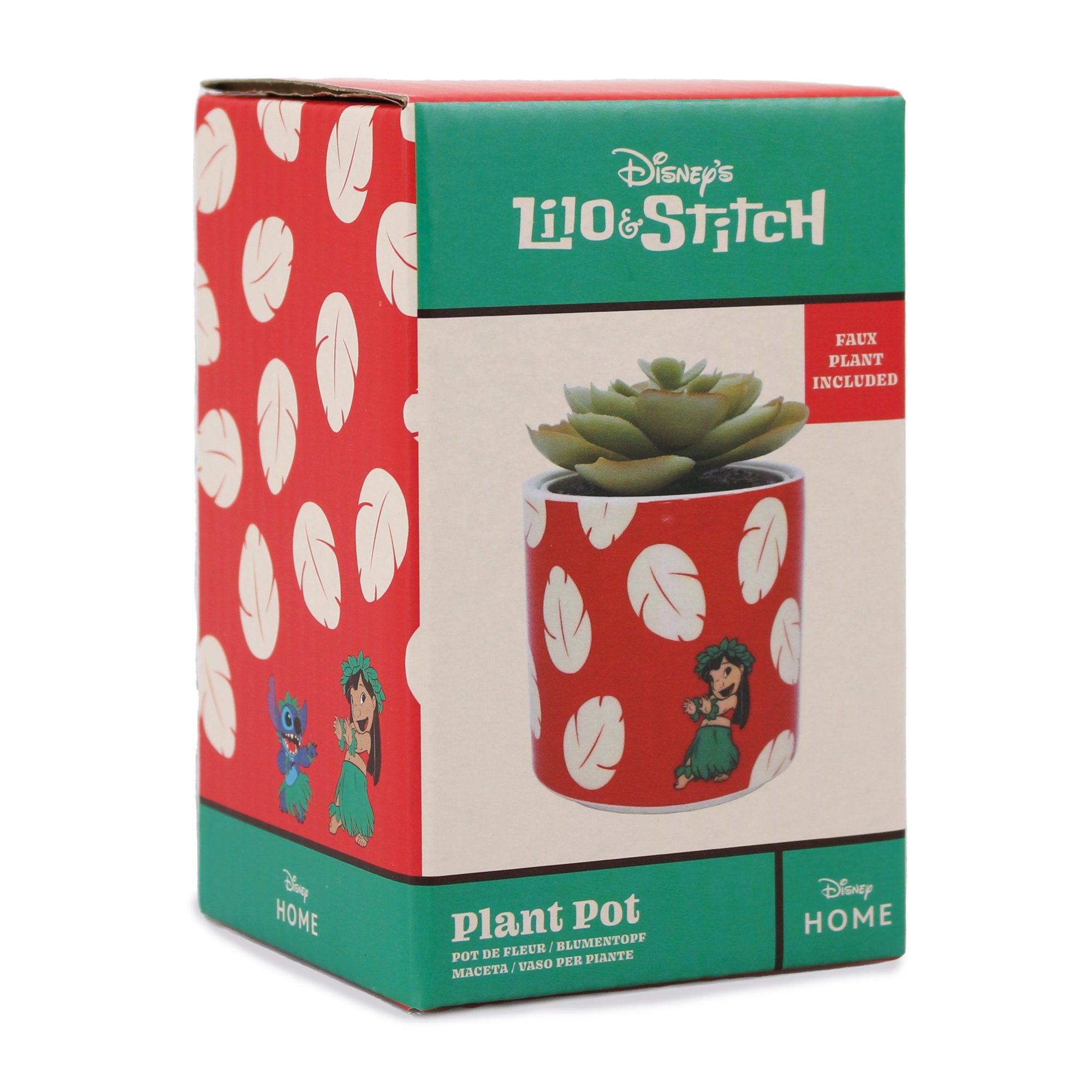 Plant Pot Faux Boxed (6.5cm) - Disney Lilo & Stitch