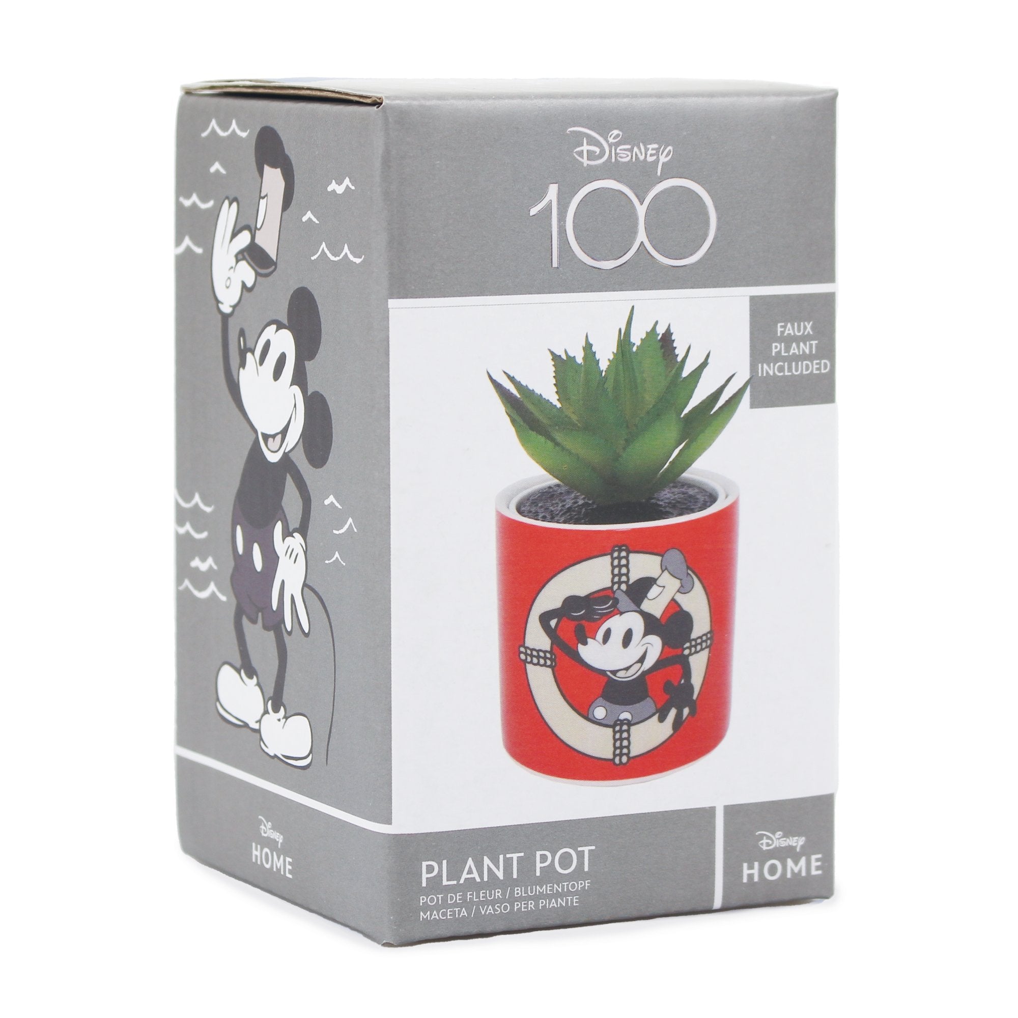 Plant Pot Faux Boxed (6.5cm) - Disney Mickey Mouse