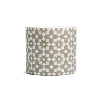 Shruti Designs Tiles Grey Plant Pot