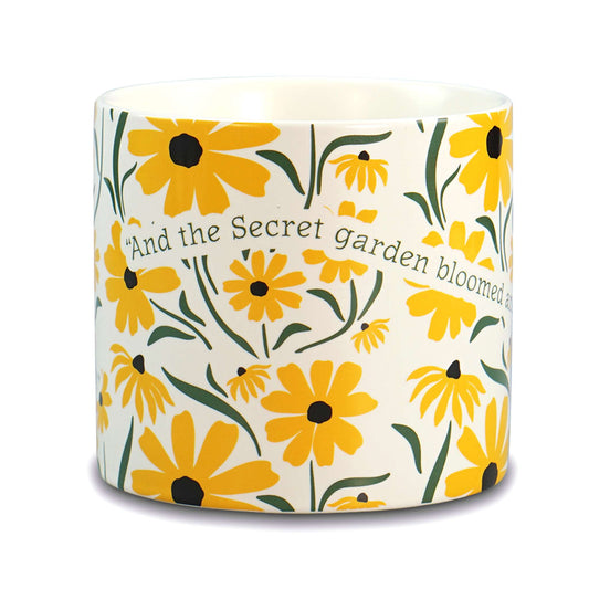 Ceramic Pot (10cm) -  The Secret Garden