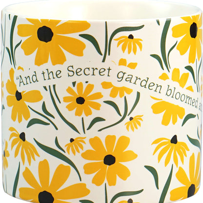 Ceramic Pot (10cm) -  The Secret Garden