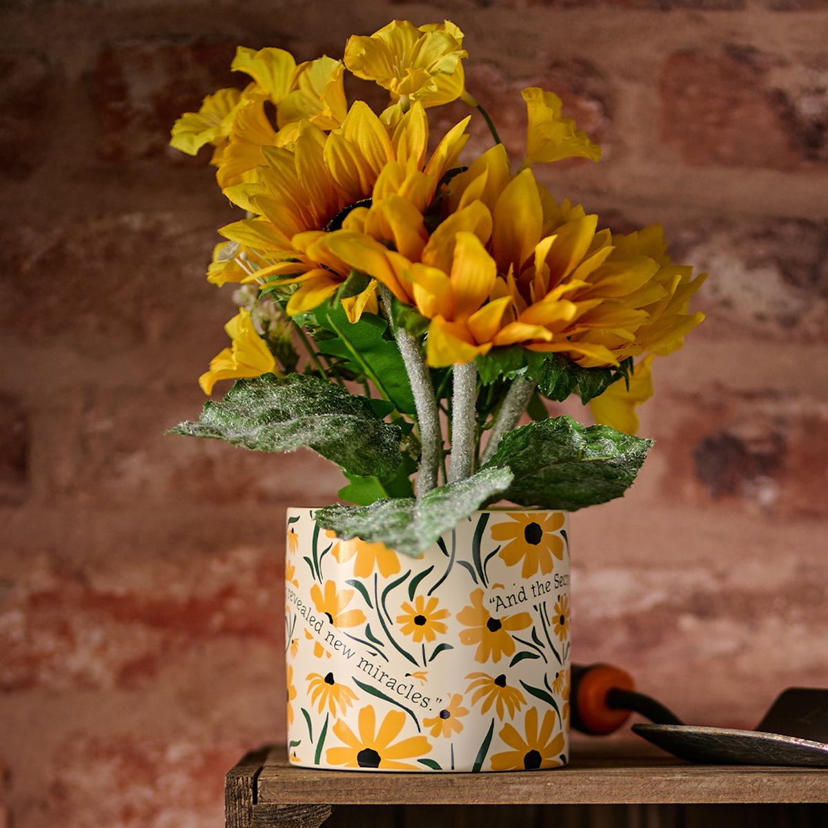 Ceramic Pot (10cm) -  The Secret Garden