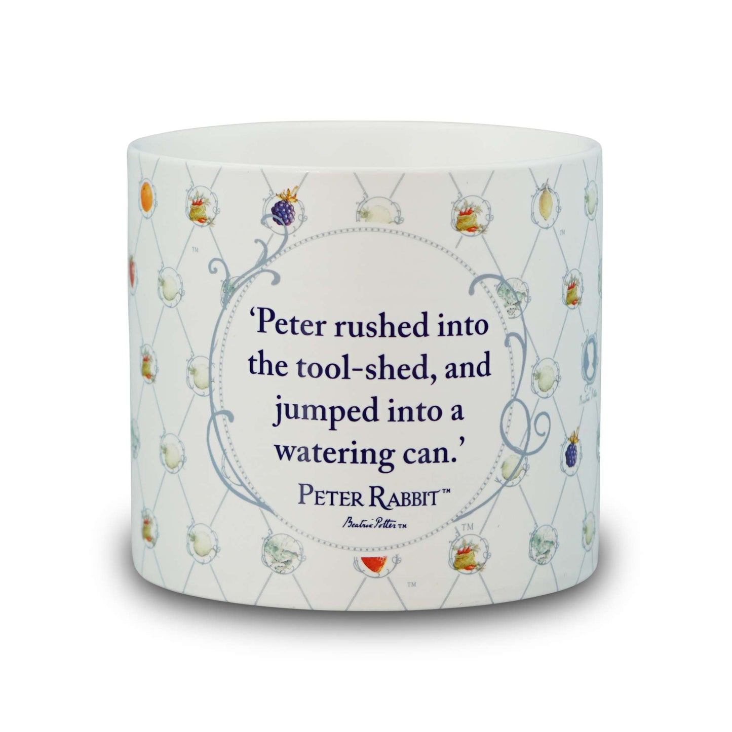 Peter Rabbit Watering Can 10cm Ceramic Plant Pot