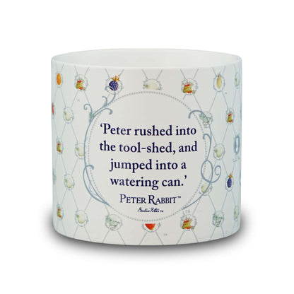 Peter Rabbit Watering Can 10cm Ceramic Plant Pot