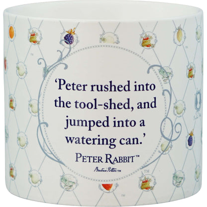 Peter Rabbit Watering Can 10cm Ceramic Plant Pot