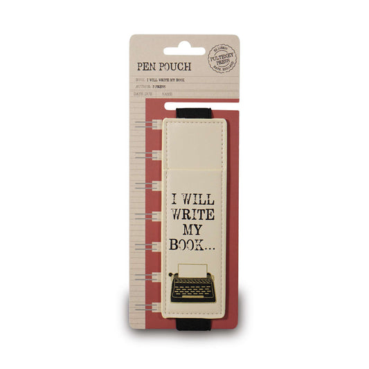 Pen Pouch for Notebook - Pulteney Press (I Will Write)