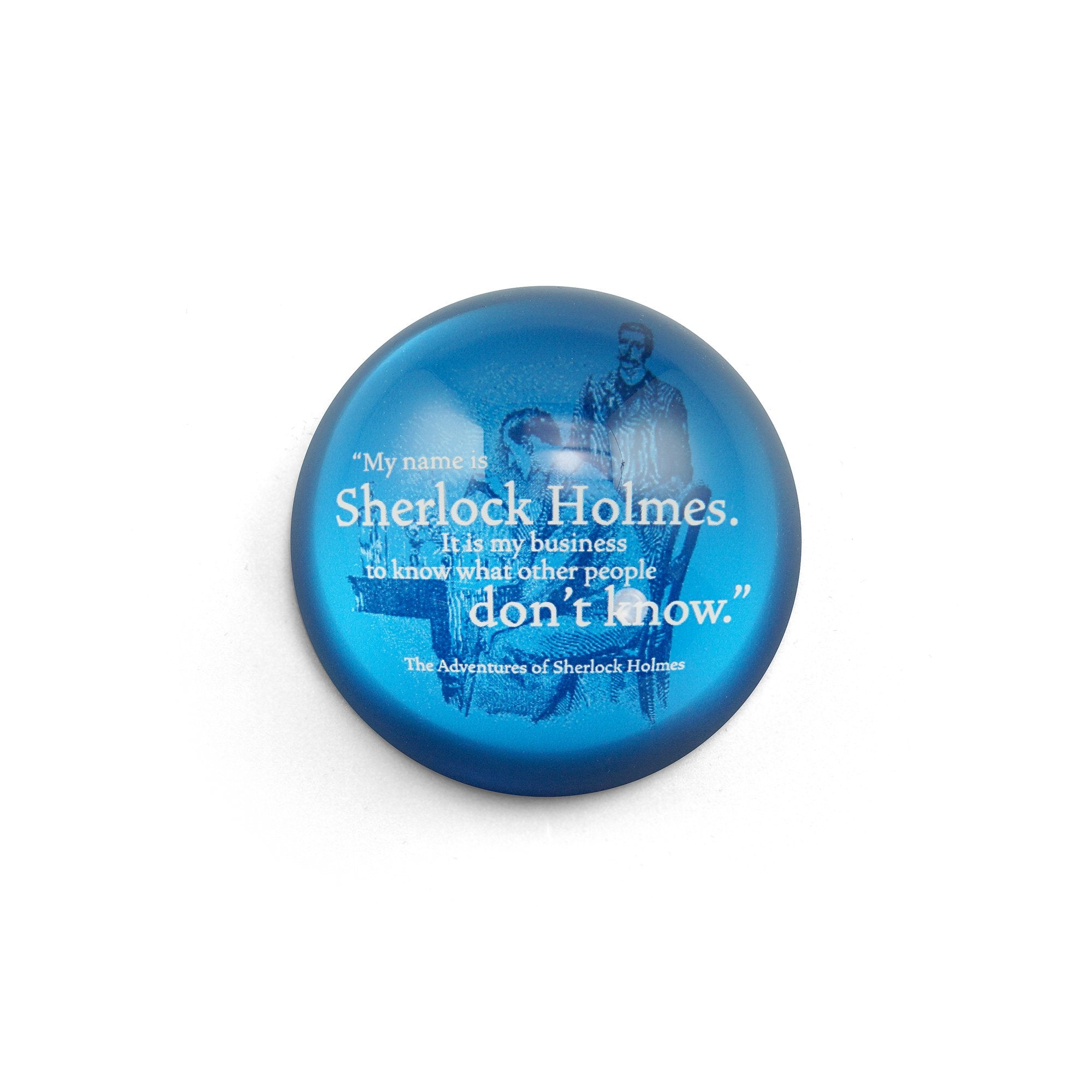 Paperweight Boxed (70mm) - Pulteney Press (Sherlock Holmes)
