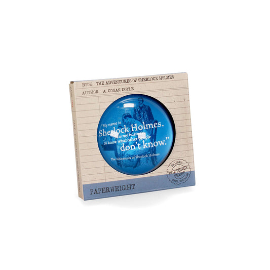 Sherlock Holmes 70mm Paperweight with Box from Pulteney Press
