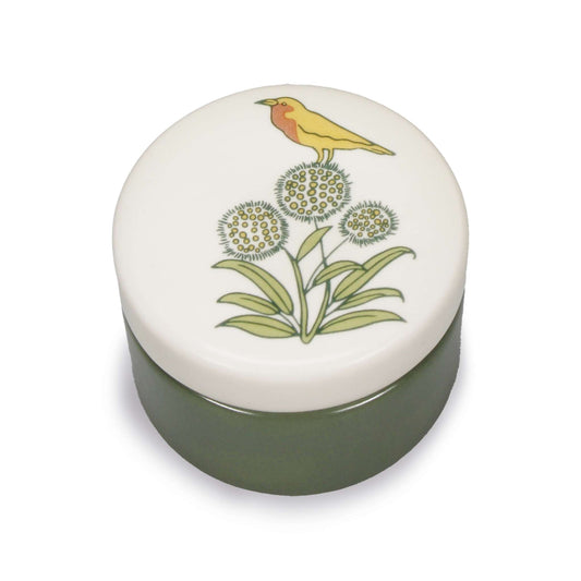 Trinket Box (6cm) - ACS Voysey (Apothecary's Garden)