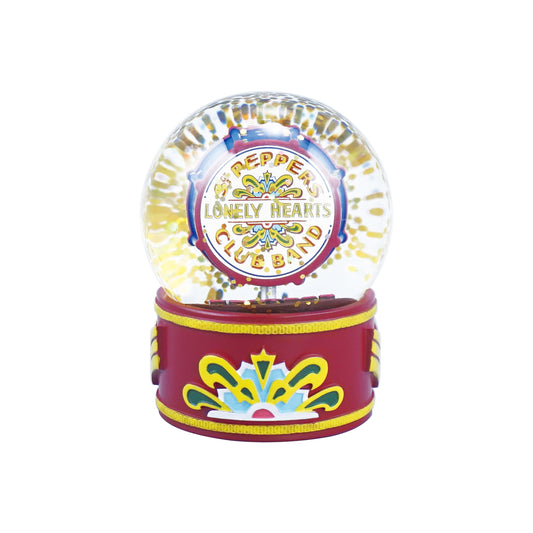 The Beatles Sgt. Pepper Drumhead 65mm Snow Globe