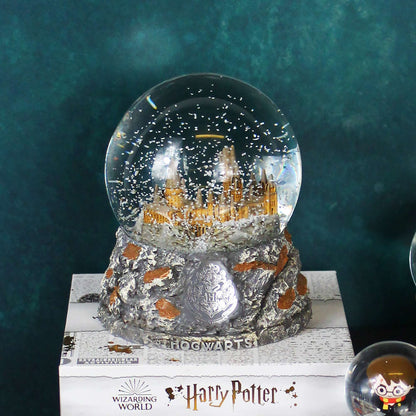 Harry Potter Hogwarts Castle Glitter Snow Globe 100mm