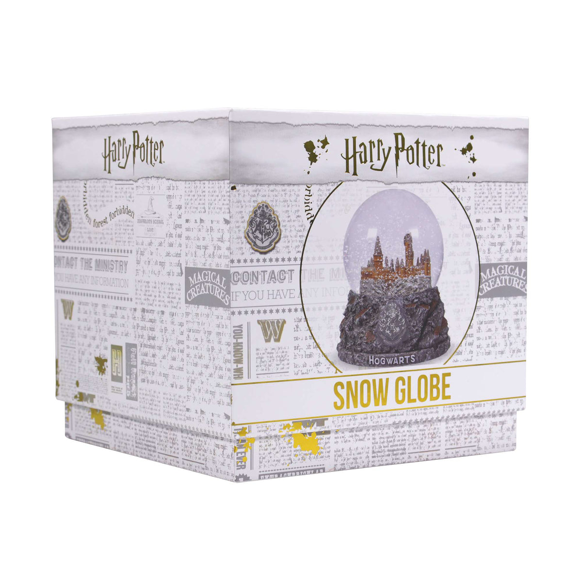 Harry Potter Hogwarts Castle Glitter Snow Globe 100mm