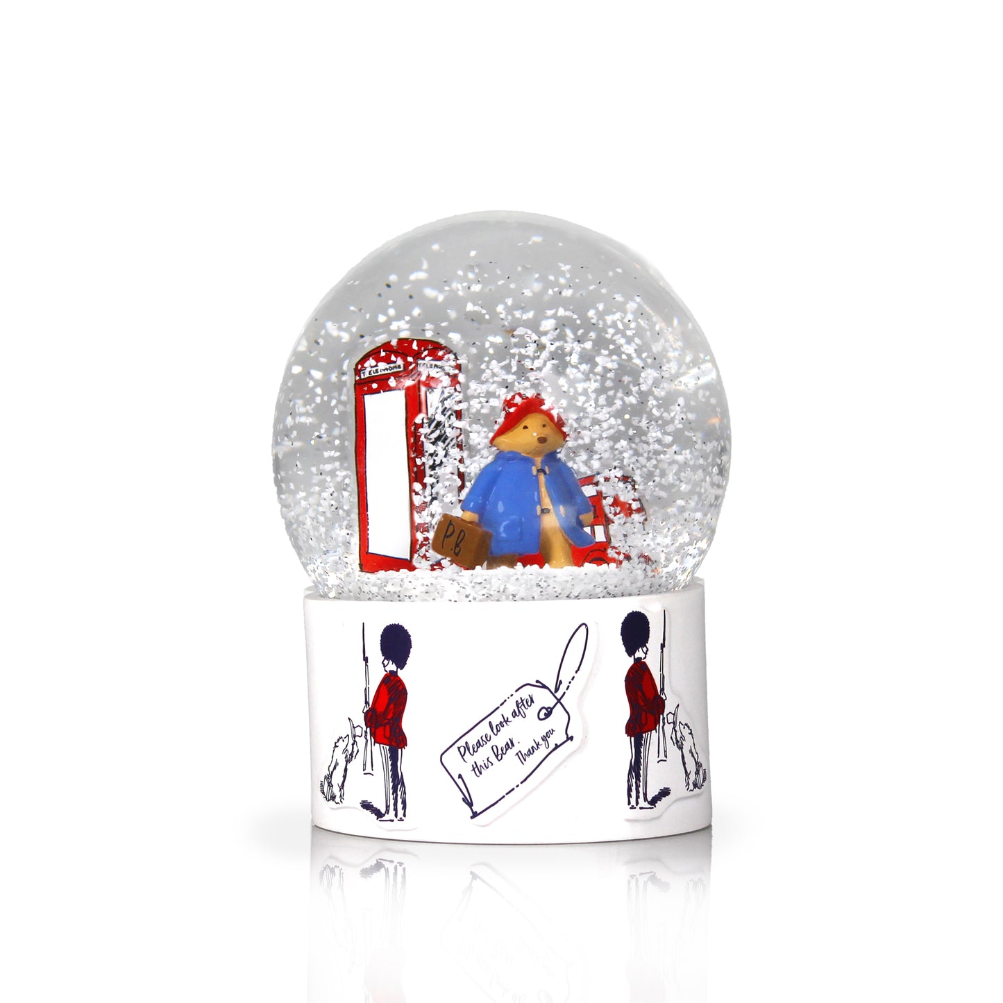 Paddington Bear 65mm London Snow Globe