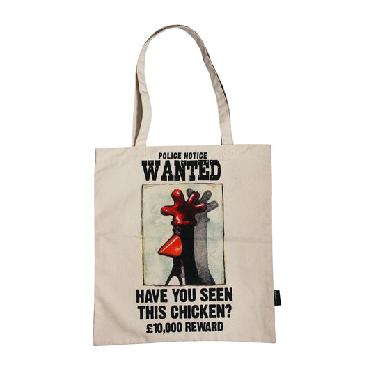 Shopper Recycled Cotton - Wallace & Gromit (Feathers)