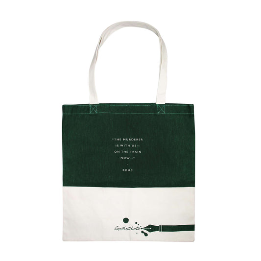 Agatha Christie Murder on the Orient Express Recycled Cotton Shopper Bag