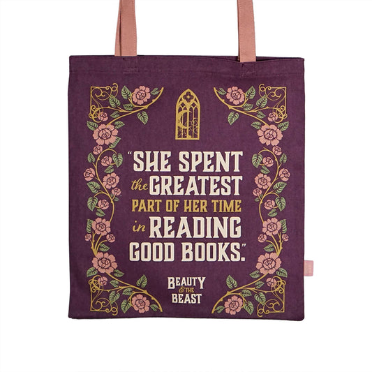 Beauty & the Beast Recycled Cotton Shopper