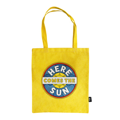 The Beatles Here Comes the Sun Recycled Cotton Shopper Bag
