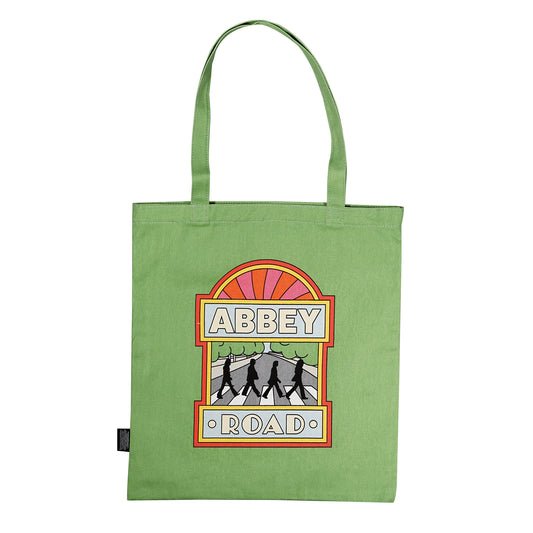 The Beatles Abbey Road Sign Recycled Cotton Shopper Bag