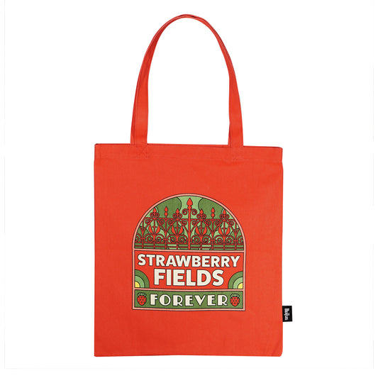 The Beatles Strawberry Fields Recycled Cotton Shopper Bag