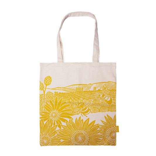 Shopper Recycled Cotton - Kate Heiss (Mustard)