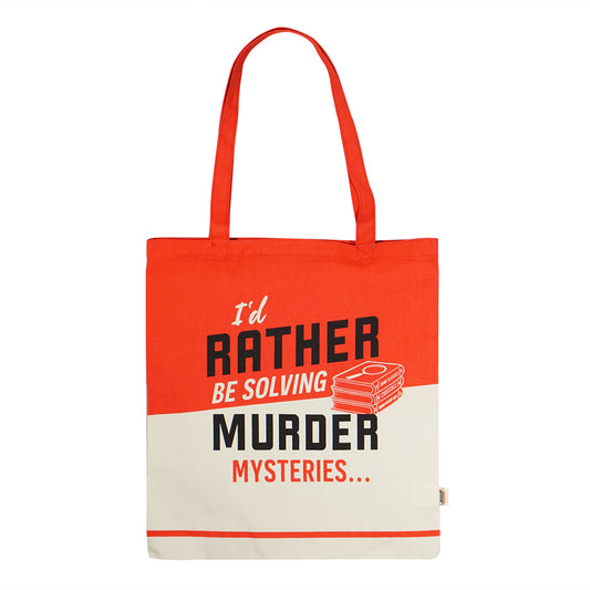 Murder Mystery Book Club Recycled Cotton Shopper from Pulteney Press