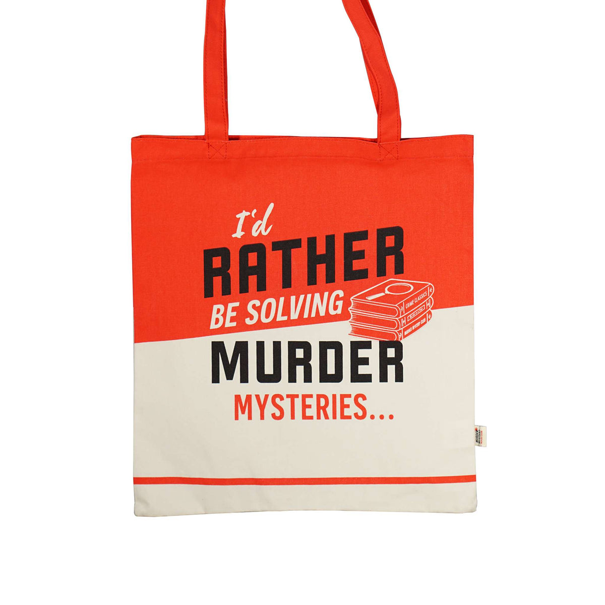Murder Mystery Book Club Recycled Cotton Shopper