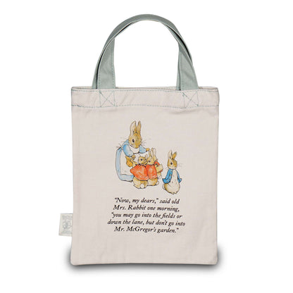 Peter Rabbit Recycled Cotton Small Tote Bag