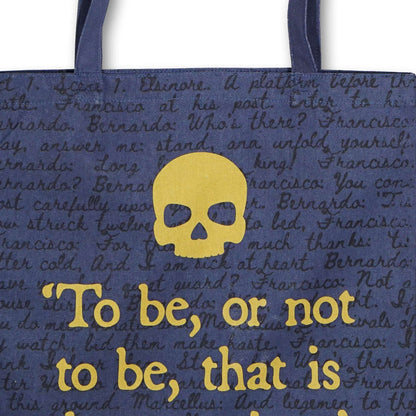 Shakespeare Hamlet Recycled Cotton Shopper