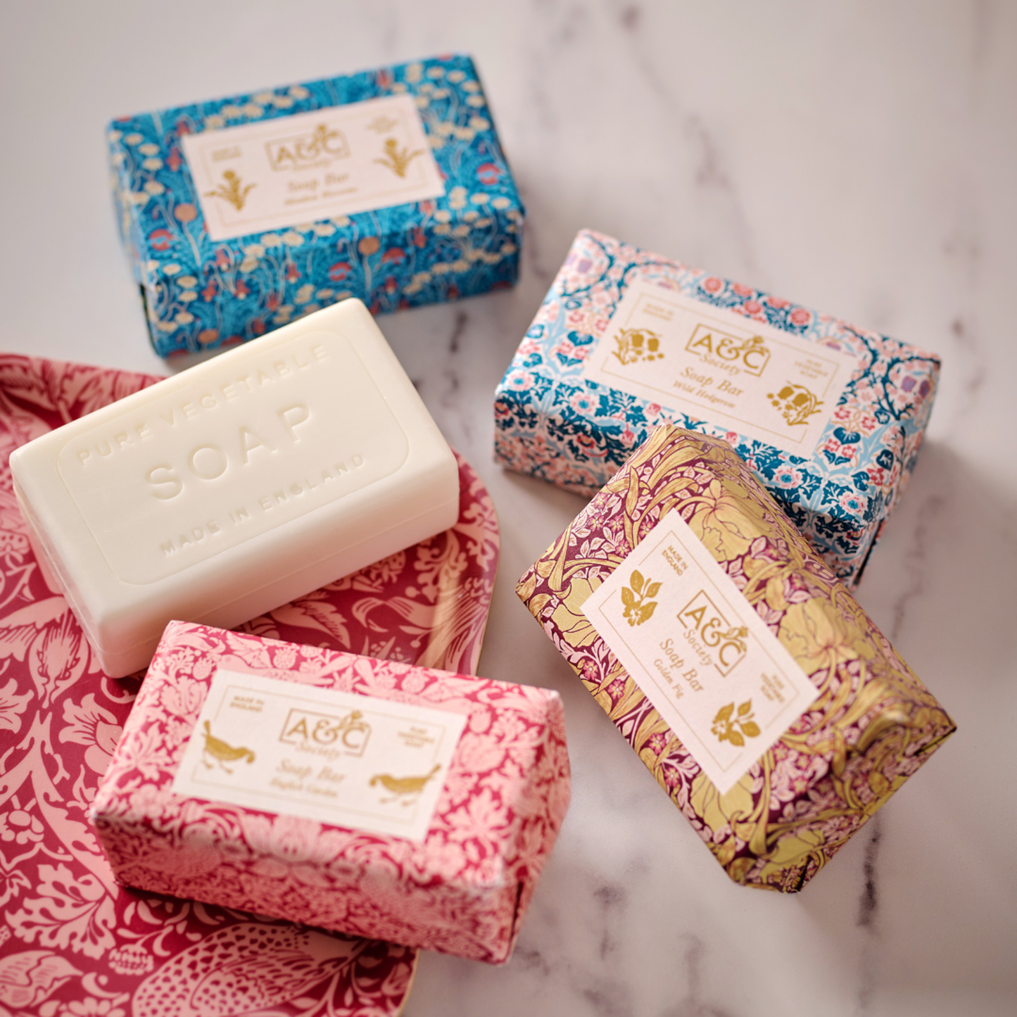 Soap Bar (190g) - ACS Walter Crane (Meadow Flowers)