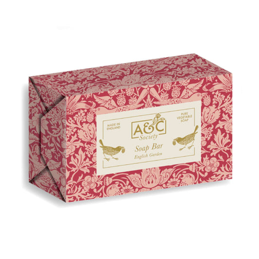 Soap Bar (190g) - ACS William Morris (Raspberry)
