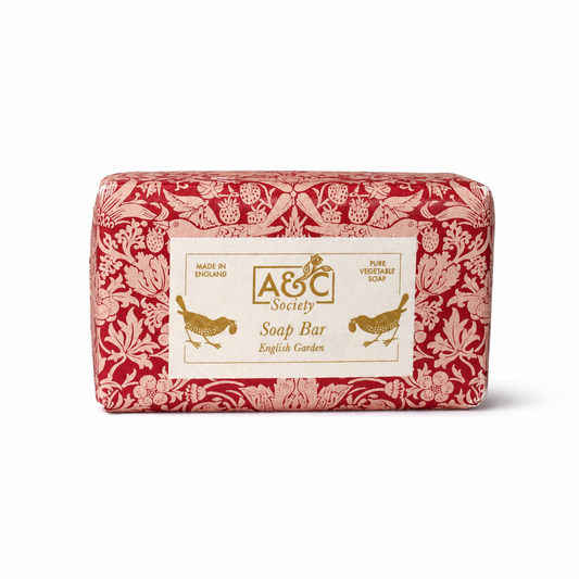 Soap Bar (190g) - ACS William Morris (Raspberry)