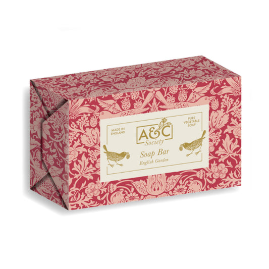 Soap Bar (190g) - ACS William Morris (Raspberry)
