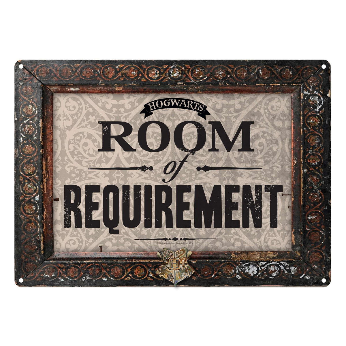 Harry Potter Room of Requirement A5 Tin Sign