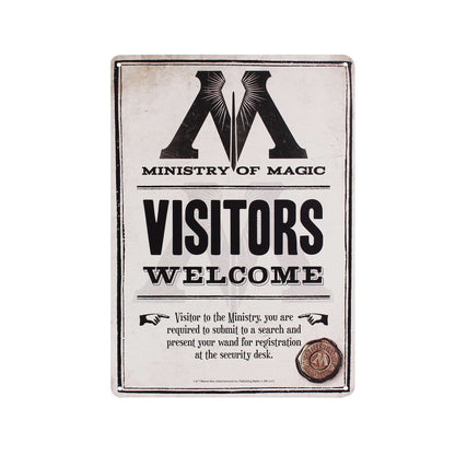 Harry Potter Ministry of Magic Tin Sign