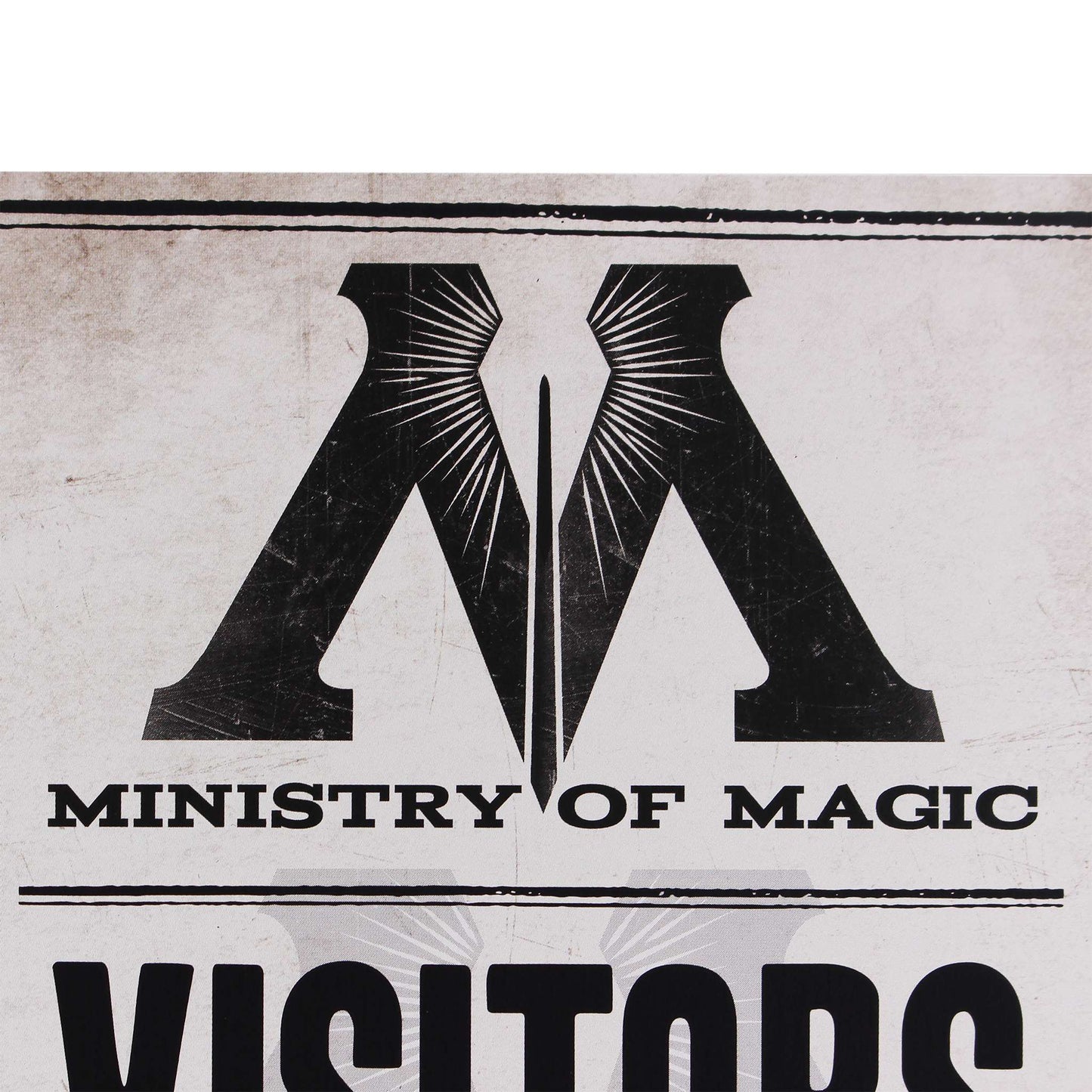 Harry Potter Ministry of Magic Tin Sign