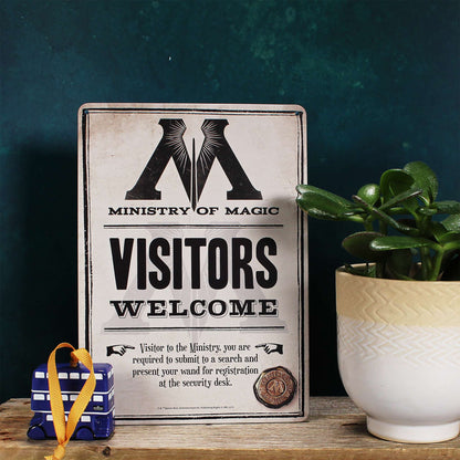 Harry Potter Ministry of Magic Tin Sign