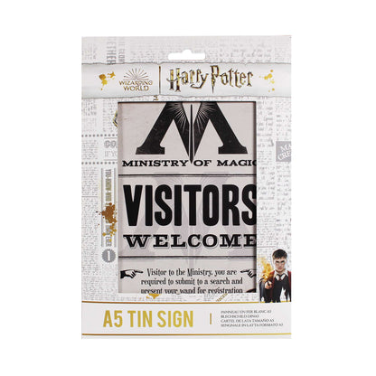Harry Potter Ministry of Magic A5 Tin Sign