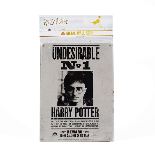 Harry Potter Undesirable No. 1 Tin Sign