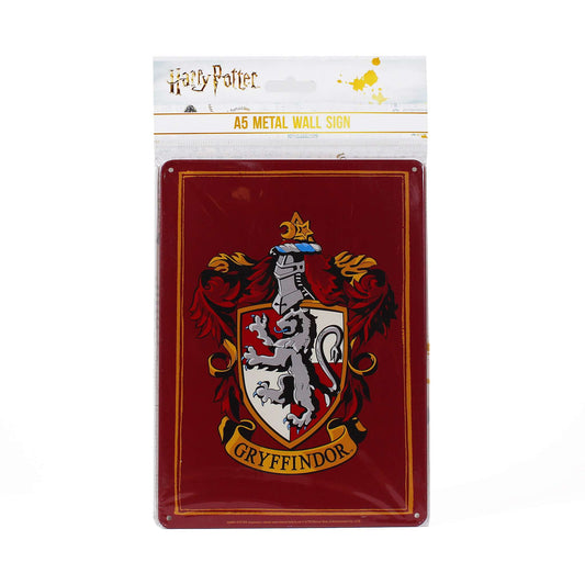 Harry Potter Tin Sign - Gryffindor Crest
