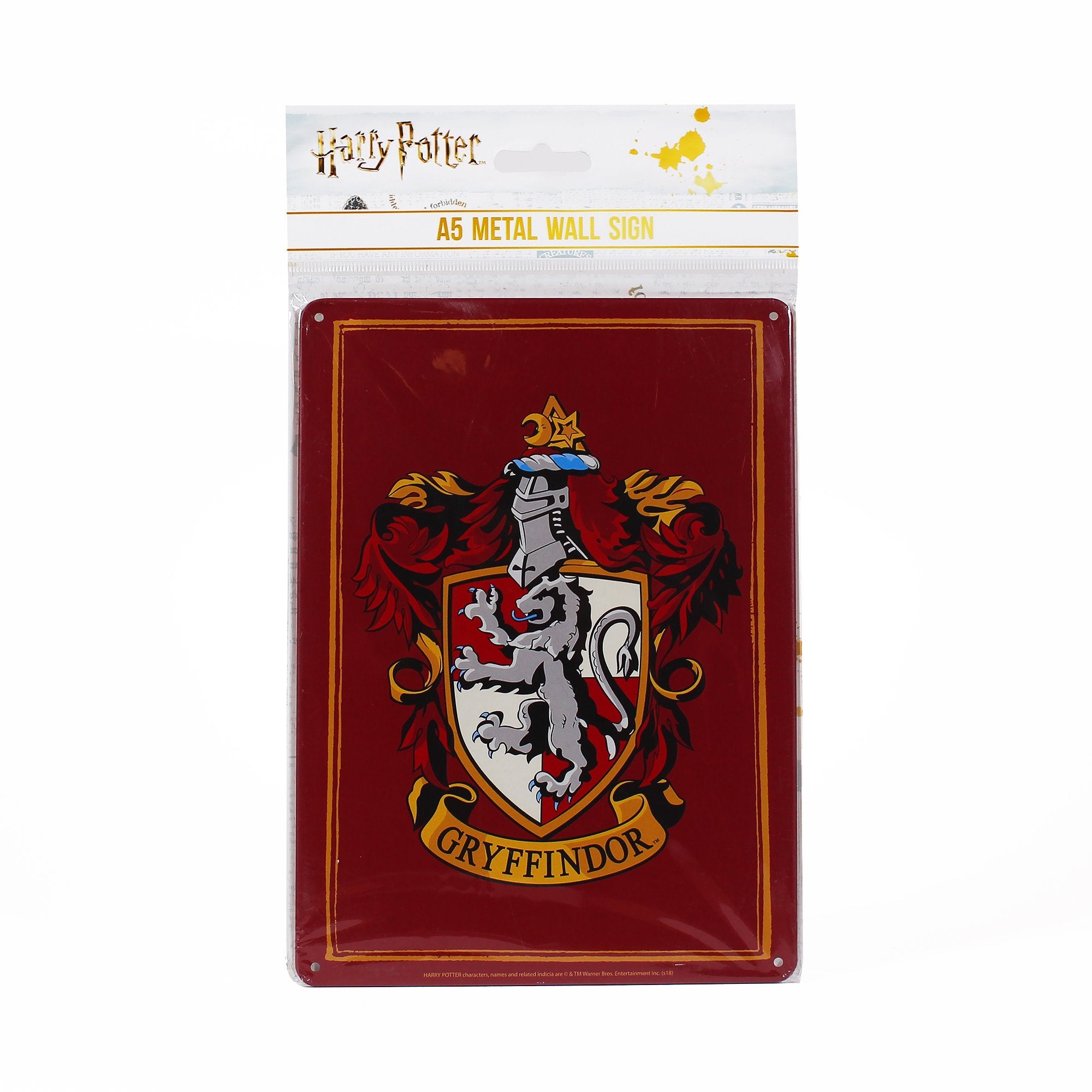 Tin Sign A5 - Harry Potter (Gryffindor)