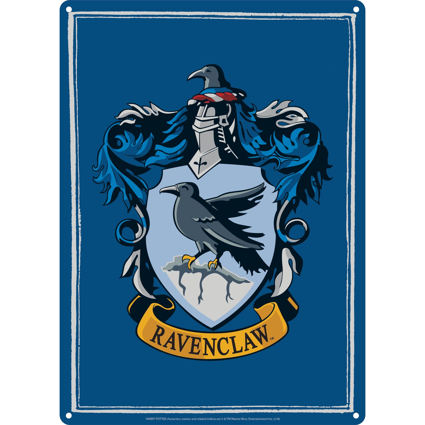 Harry Potter Ravenclaw A5 Tin Sign