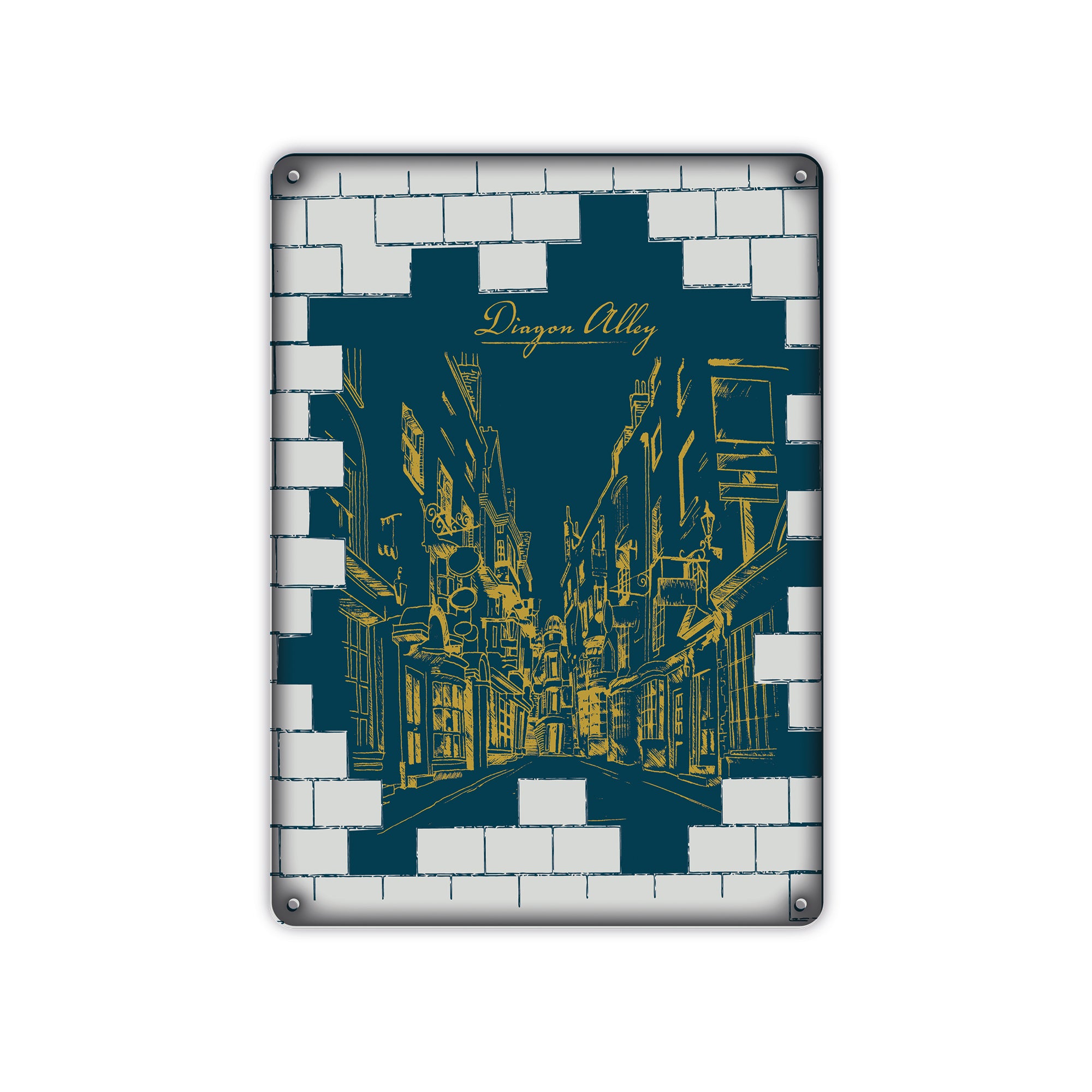 Tin Sign A5 - Harry Potter (Diagon Alley)