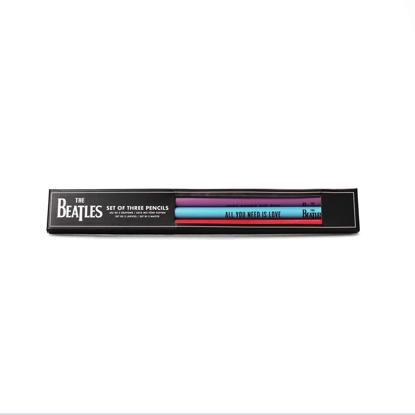 The Beatles Logo Set of 3 Pencils