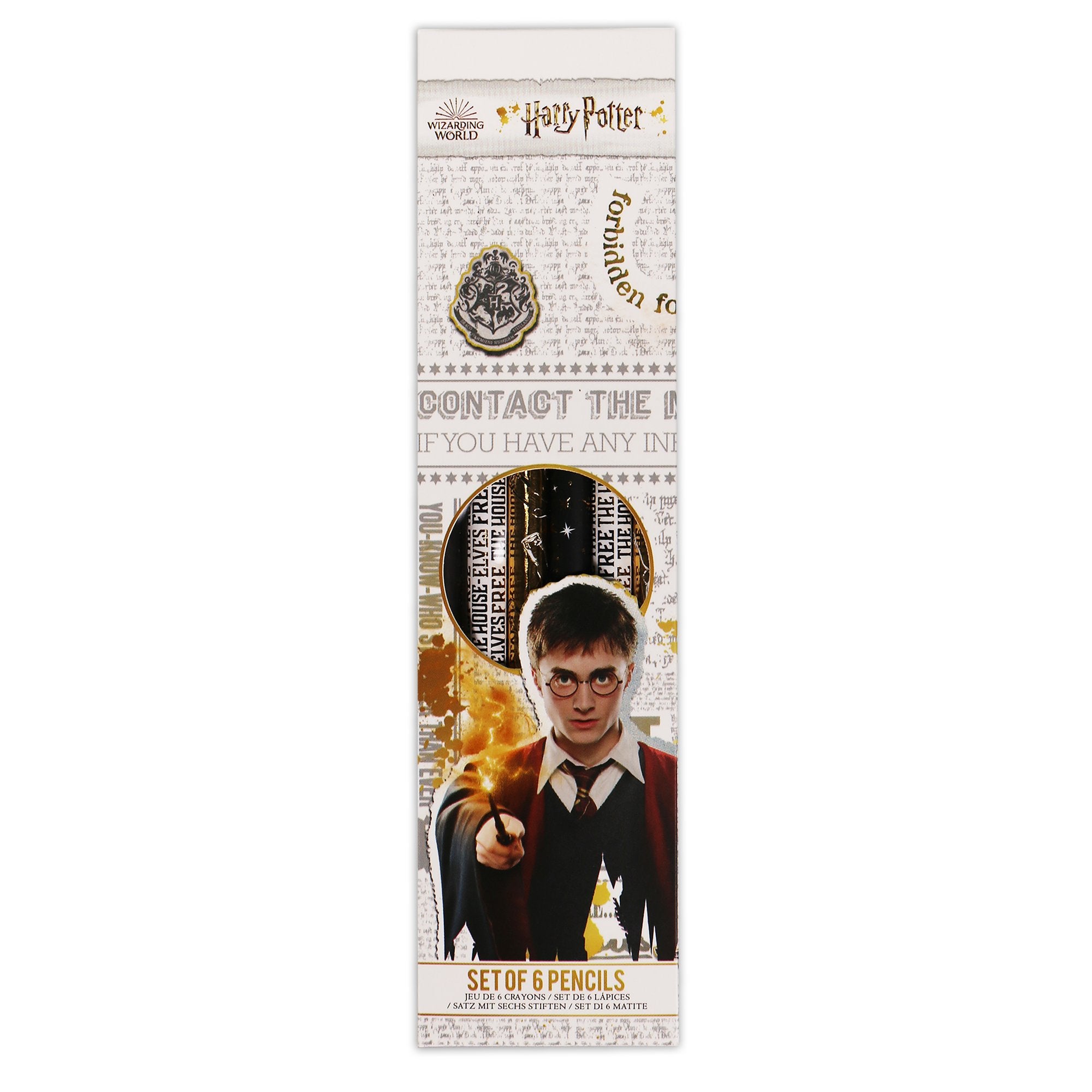 Pencils Set of 6 Boxed - Harry Potter (Dobby)